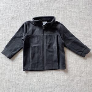 Columbia Black Fleece Jacket GUC 18-24mo